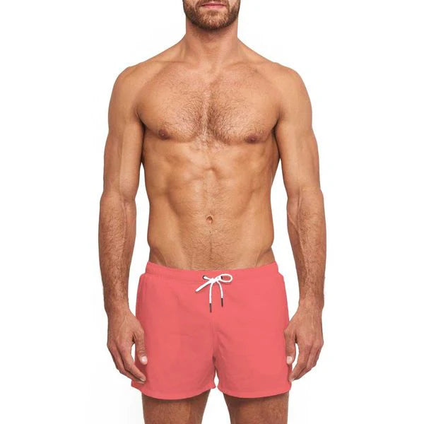 YUASA 3.5" Pines Swim Short - Georgia Peach