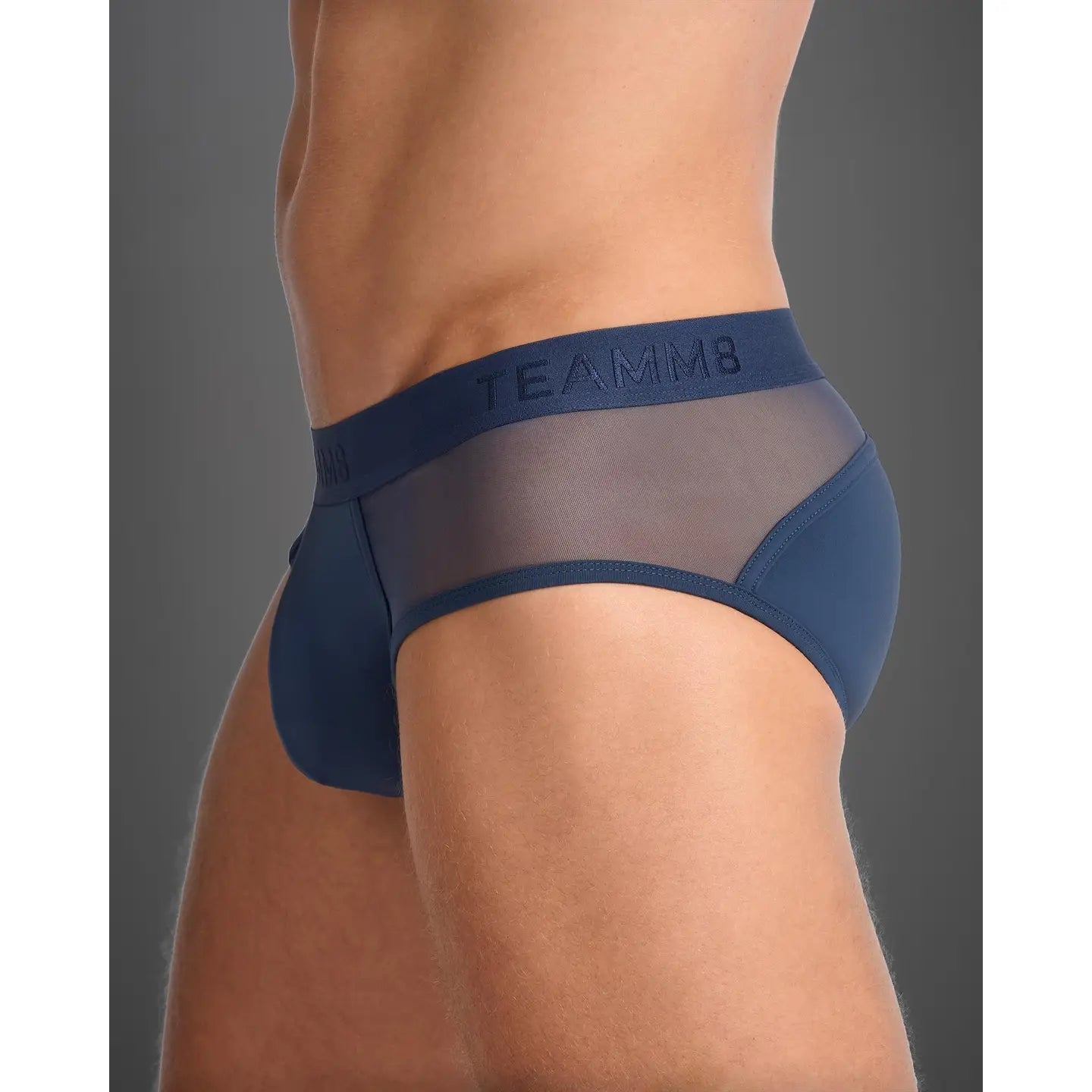 Teamm8 Score Sheer Brief - Midnight Navy