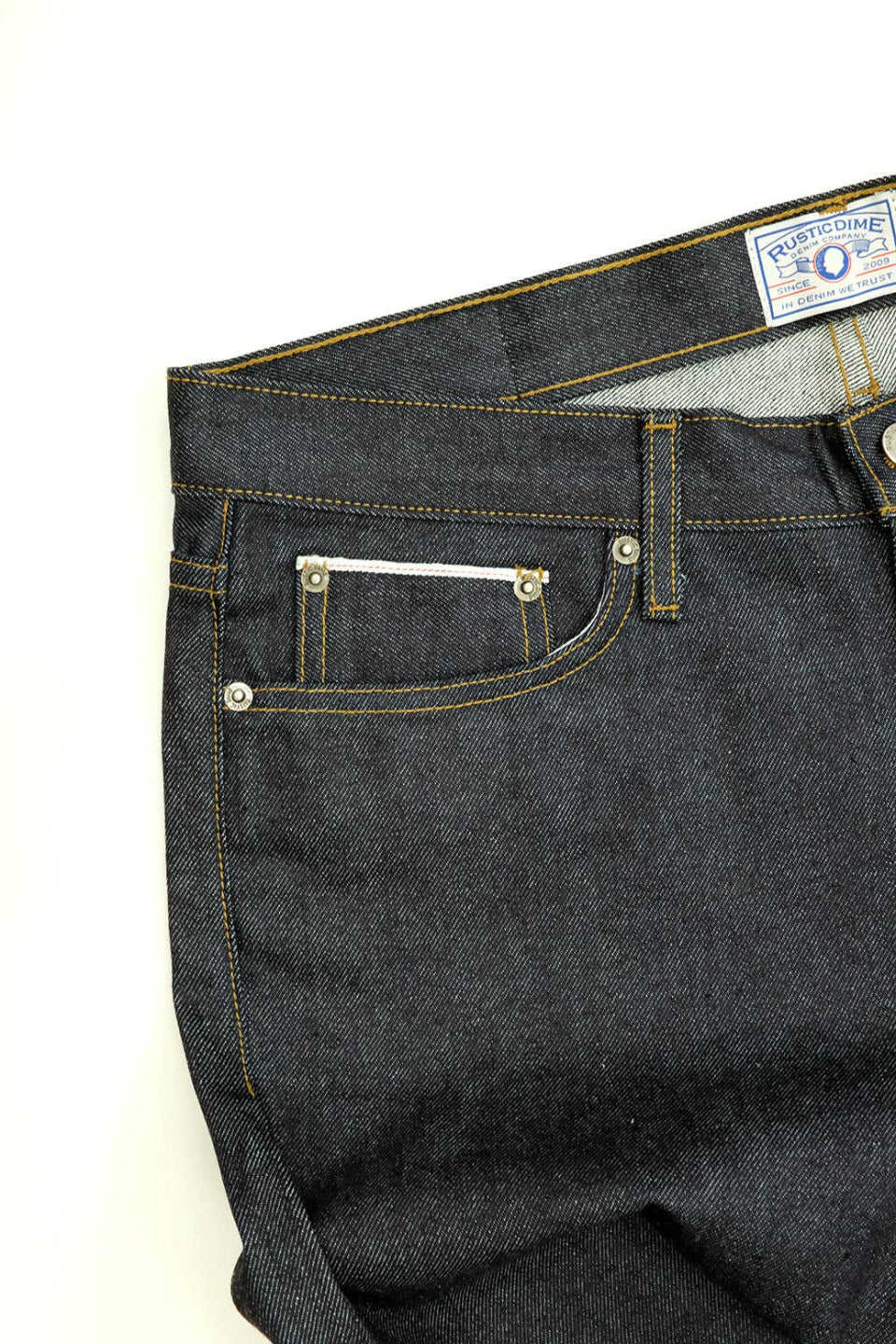 Rustic Dime Japanese Raw Denim | Slim Straight Selvedge Denim