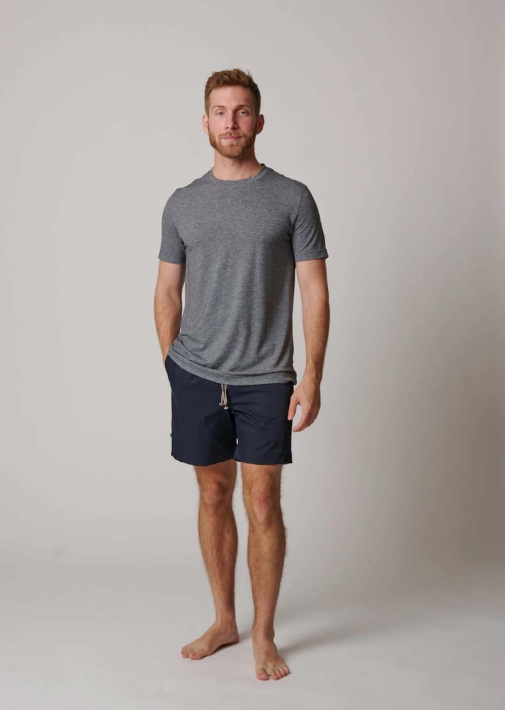 LEISURE LAB Everyday T-Shirt - Stone