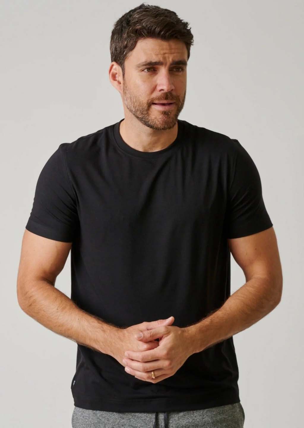 LEISURE LAB Everyday T-Shirt - Matte Black