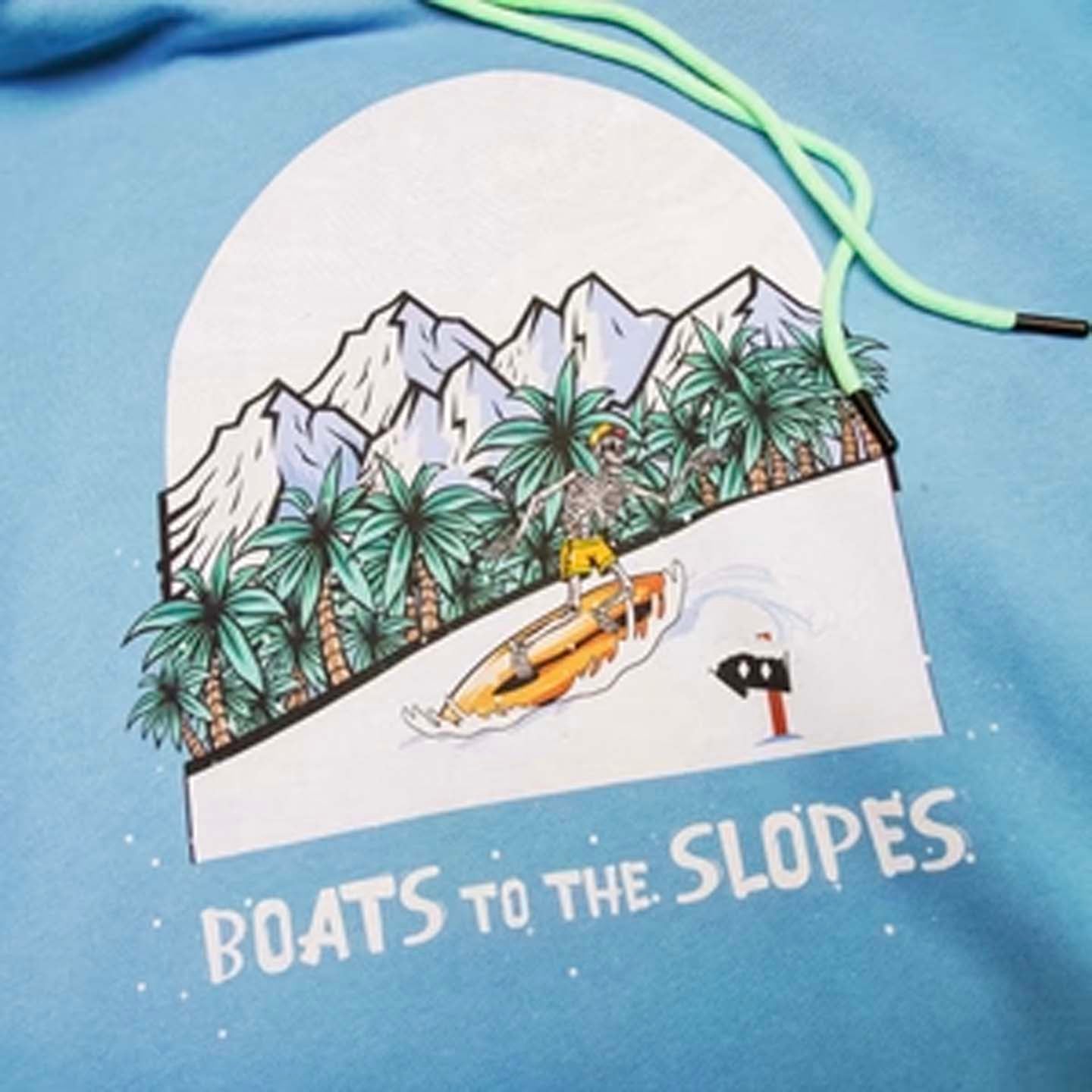 B Fresh Gear Retro Slopes Hoodie