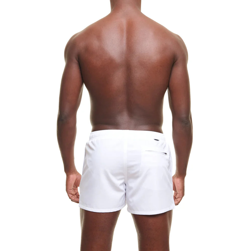 YUASA 3.5" Pines Swim Short - White