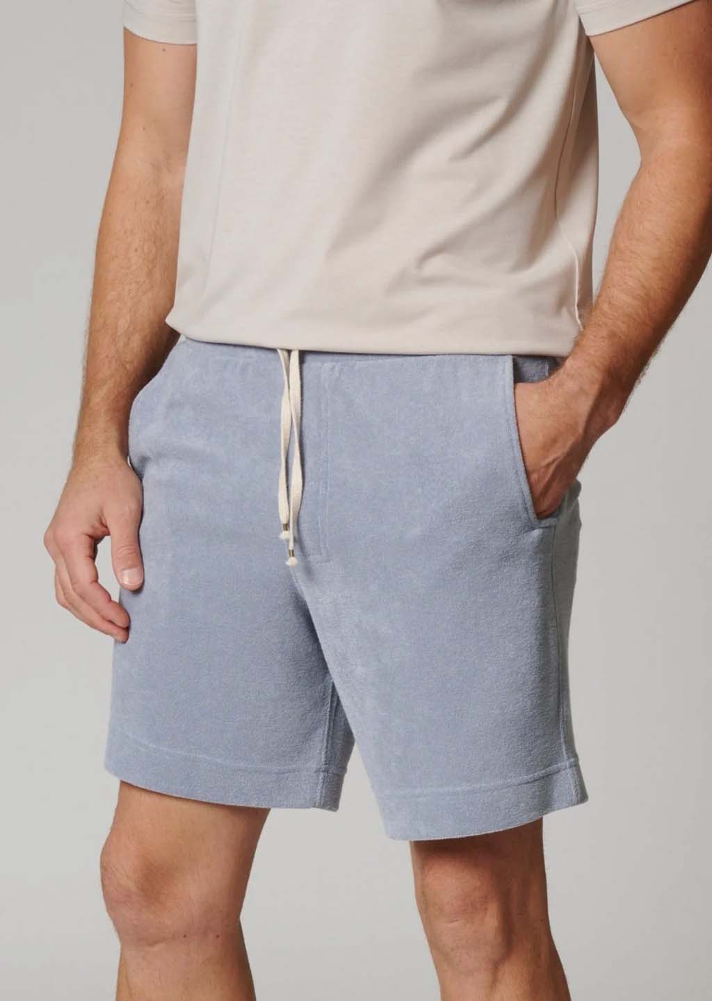 LEISURE LAB Towel Short - Sky