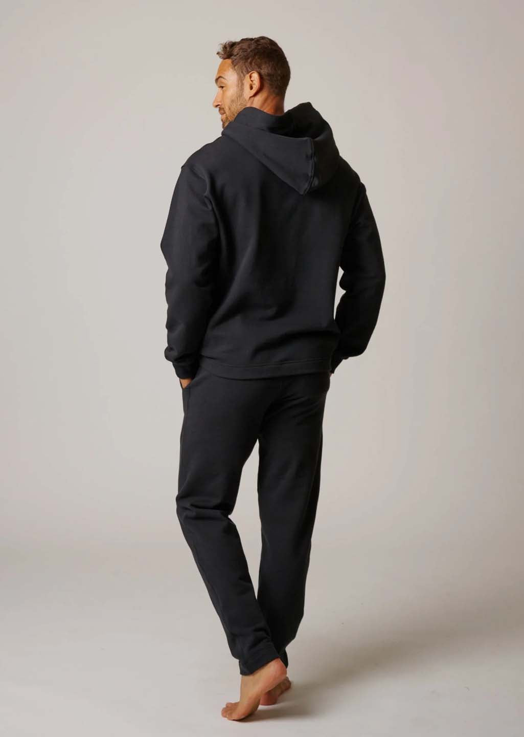 LEISURE LAB Zen Sweatpants - Black Eclipse
