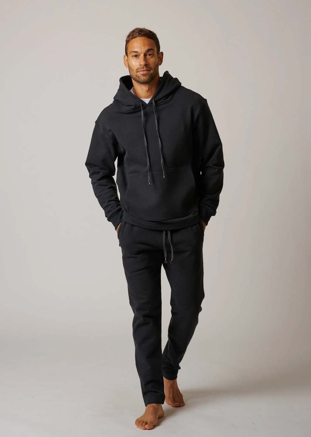 LEISURE LAB Zen Sweatpants - Black Eclipse