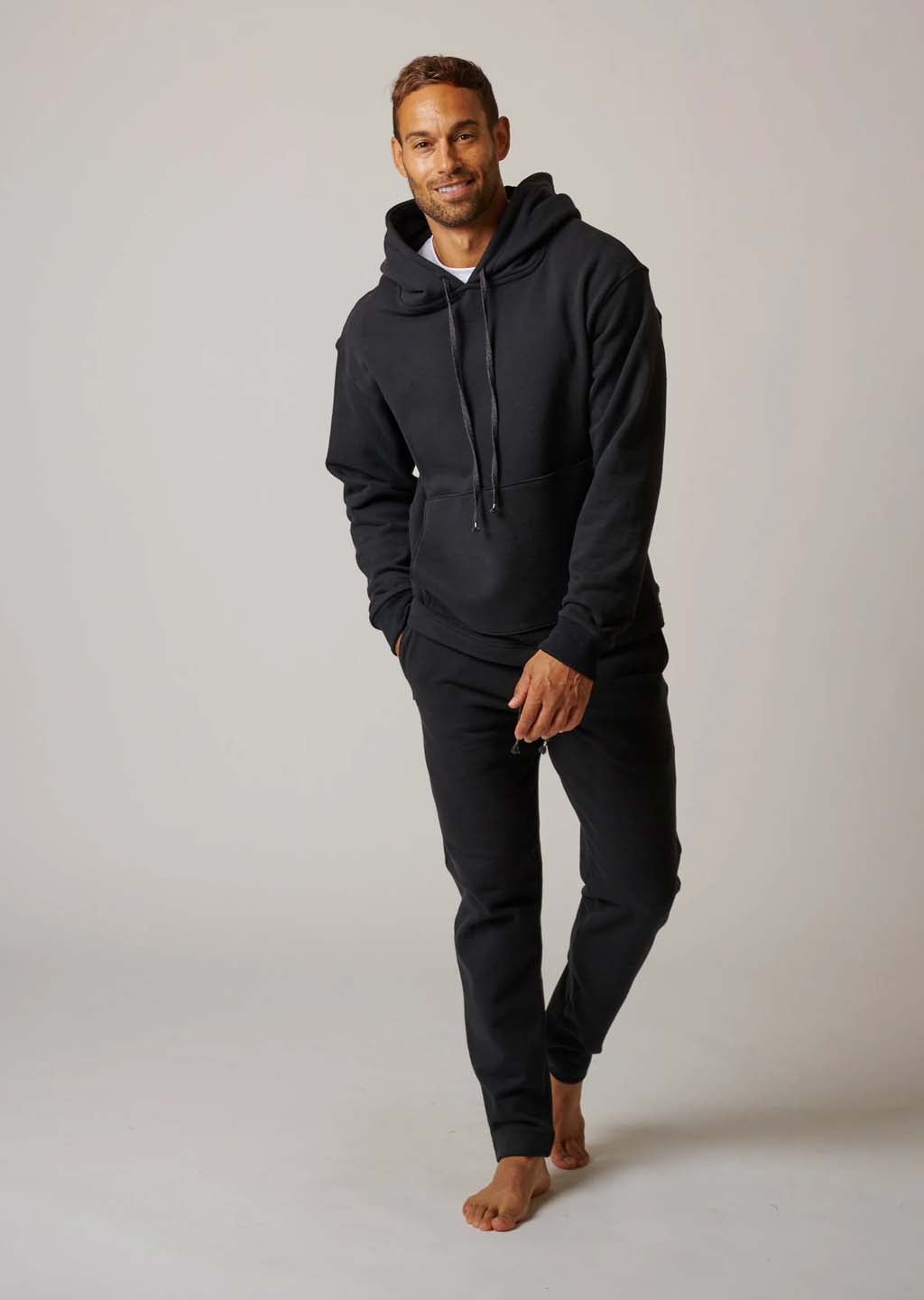 LEISURE LAB Zen Sweatpants - Black Eclipse