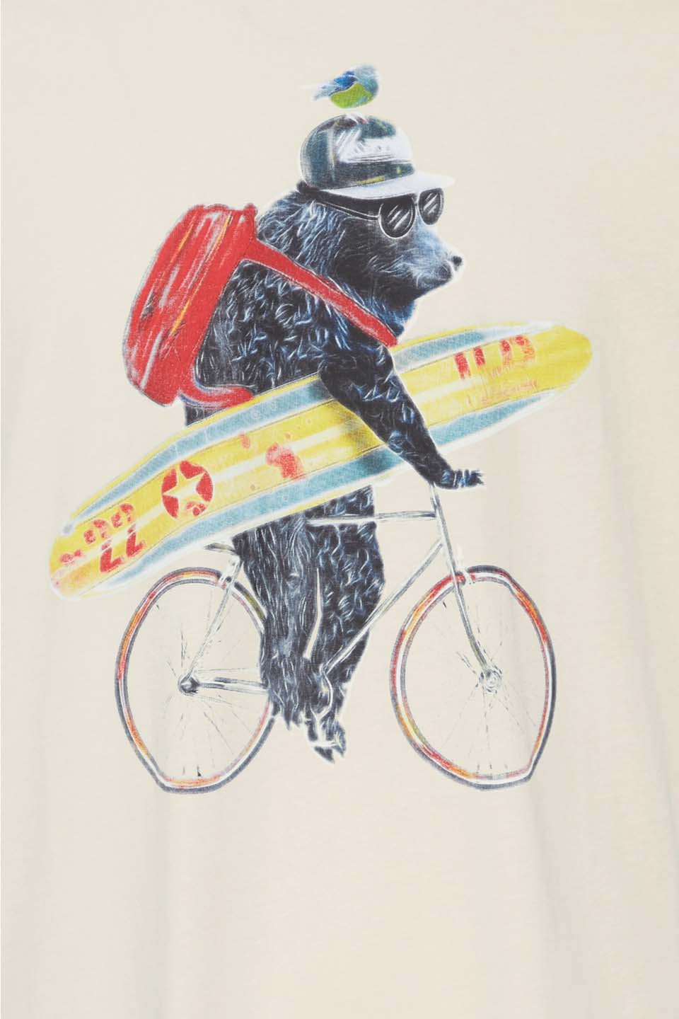 Cruising Bear Graphic Tee