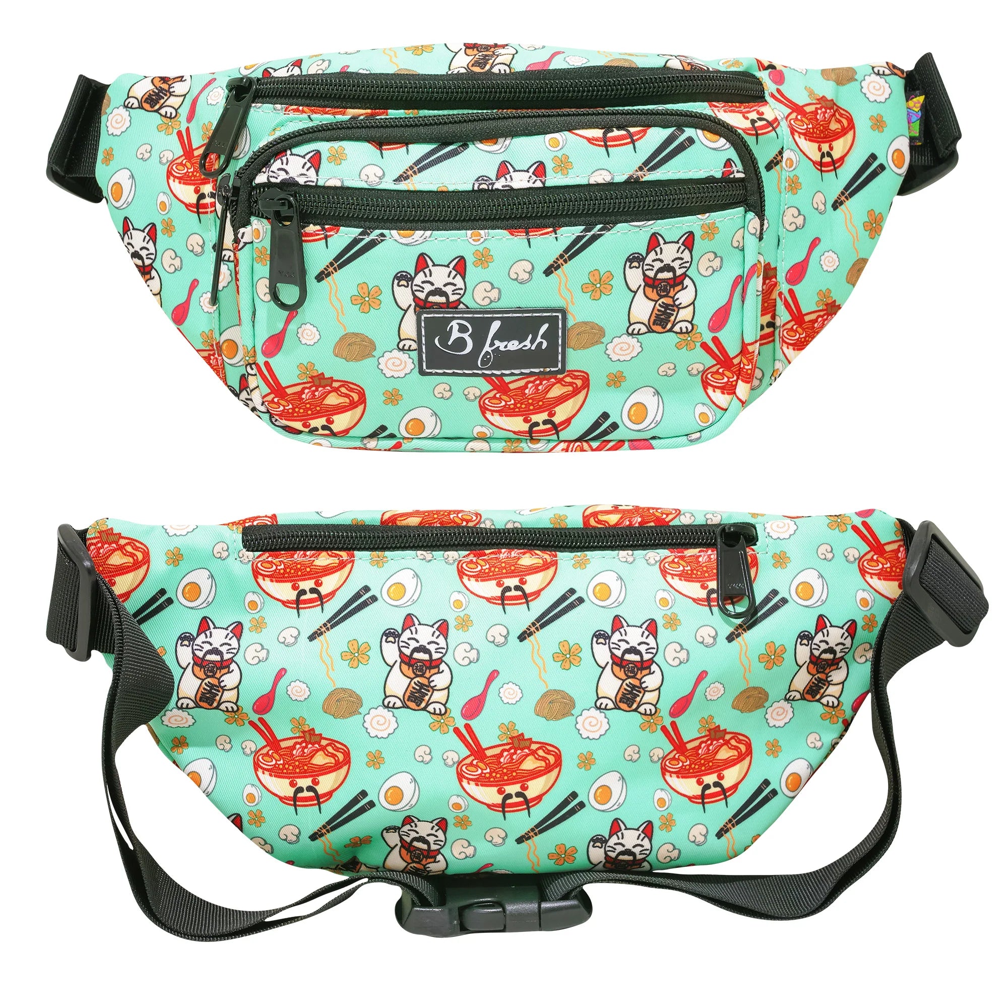 B Fresh Gear Fanny Pack - Hot Ramen Print